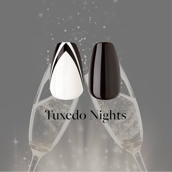 KISS ImPRESS Tom Bachik  Medium Length Nails / Tuxedo Nights - Picture 4 of 8